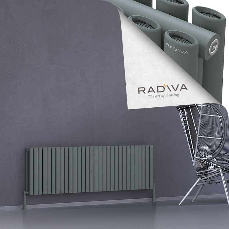 Tano Aluminium Radiator 500x1732 Anthracite