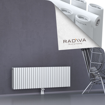 Tano Aluminium Radiator 500x1732 White - Thumbnail