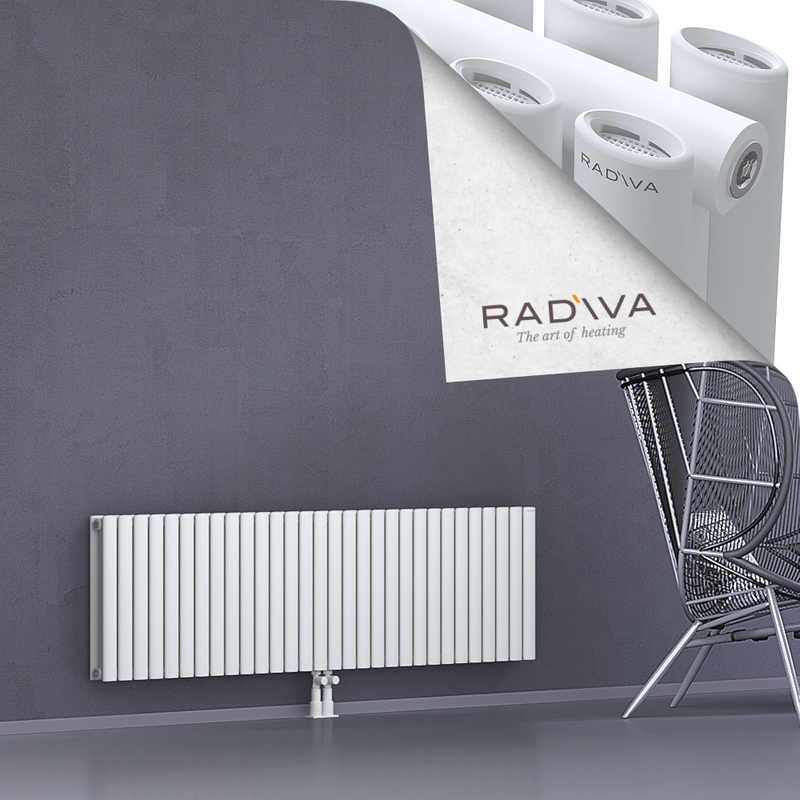 Tano Aluminium Radiator 500x1732 White