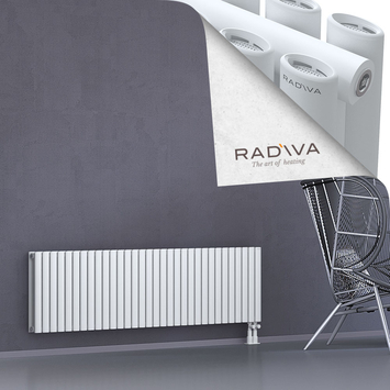 Tano Aluminium Radiator 500x1848 White - Thumbnail