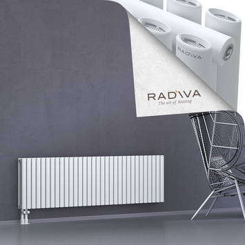 Tano Aluminium Radiator 500x1848 White - Thumbnail