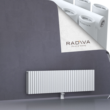 Tano Aluminium Radiator 500x1964 White - Thumbnail