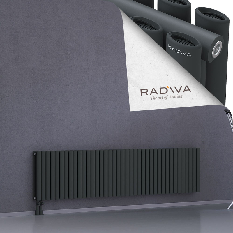 Tano Aluminium Radiator 500x2254 Dark Anthracite