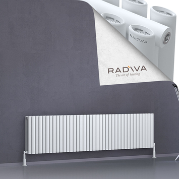 Tano Aluminium Radiator 500x2254 White - Thumbnail