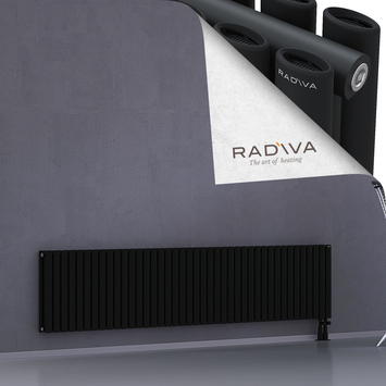 Tano Aluminium Radiator 500x2370 Black - Thumbnail