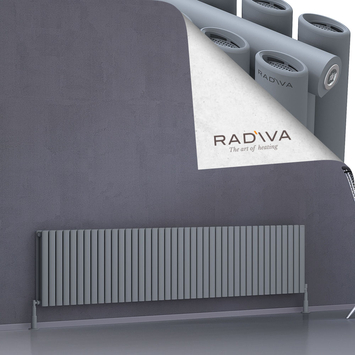 Tano Aluminium Radiator 500x2370 Grey - Thumbnail