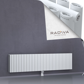 Tano Aluminium Radiator 500x2370 White - Thumbnail