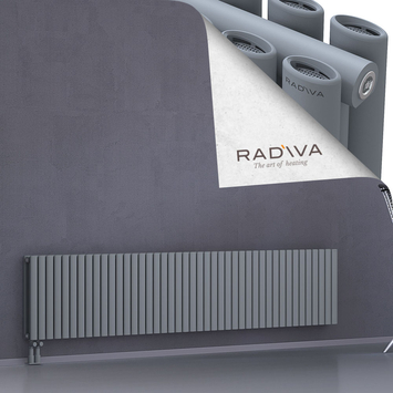 Tano Aluminium Radiator 500x2486 Grey - Thumbnail