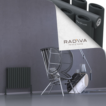 Tano Aluminium Radiator 500x688 Dark Anthracite - Thumbnail