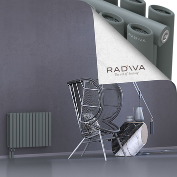 Tano Aluminium Radiator 500x746 Anthracite - Thumbnail