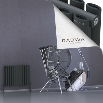 Tano Aluminium Radiator 500x746 Dark Anthracite - Thumbnail