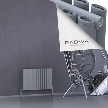 Tano Aluminium Radiator 500x862 Grey - Thumbnail