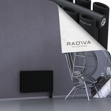 Tano Aluminium Radiator 500x920 Black - Thumbnail