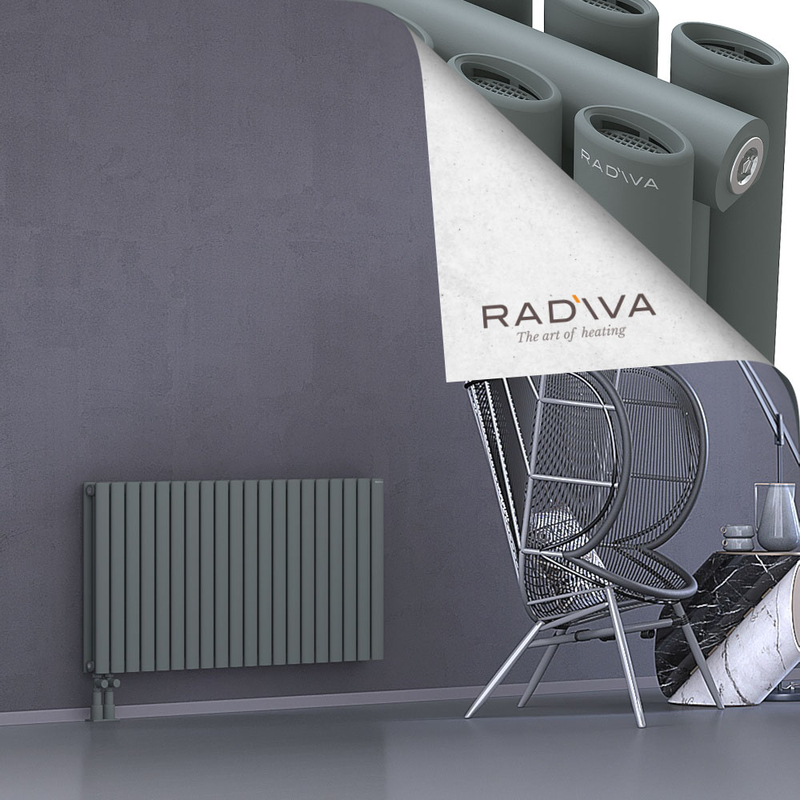 Tano Aluminium Radiator 600x1152 Anthracite