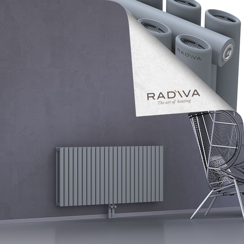 Tano Aluminium Radiator 600x1384 Grey