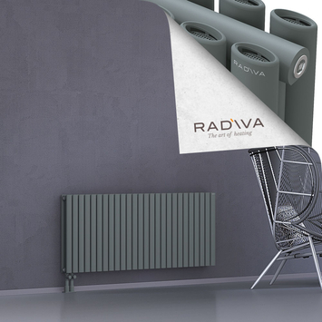 Tano Aluminium Radiator 600x1500 Anthracite - Thumbnail