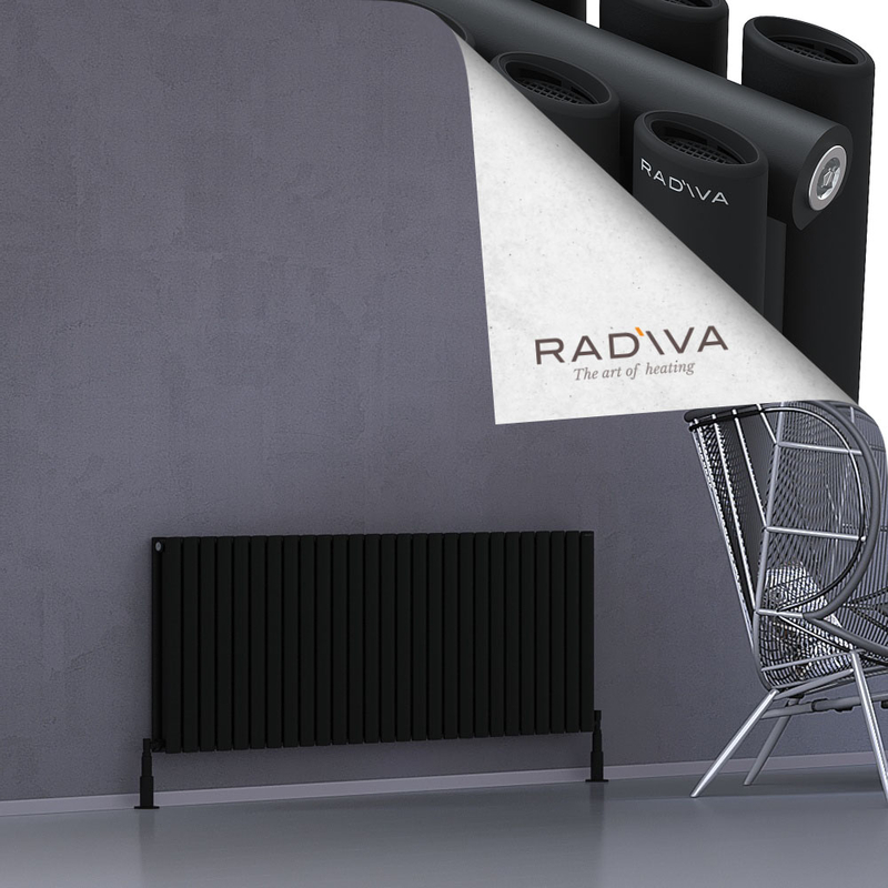 Tano Aluminium Radiator 600x1558 Black