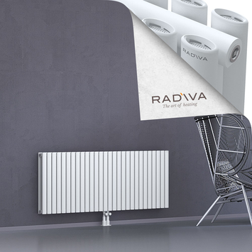 Tano Aluminium Radiator 600x1616 White - Thumbnail