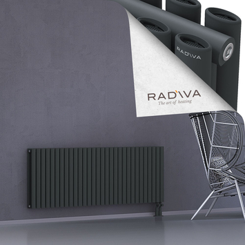 Tano Aluminium Radiator 600x1732 Dark Anthracite - Thumbnail