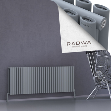 Tano Aluminium Radiator 600x1848 Grey - Thumbnail