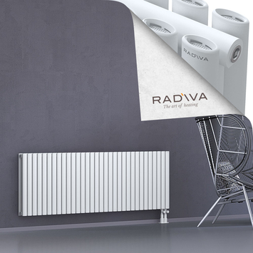 Tano Aluminium Radiator 600x1848 White - Thumbnail