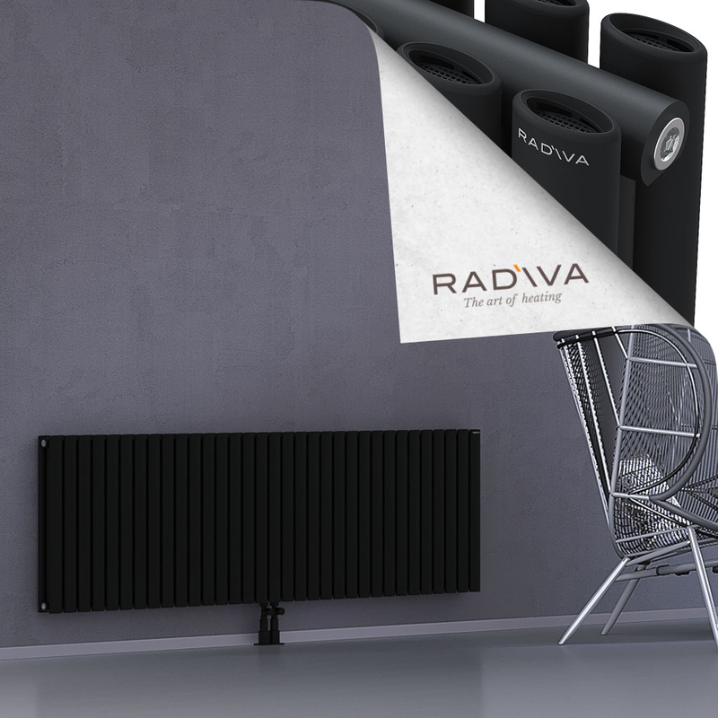 Tano Aluminium Radiator 600x1906 Black