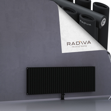 Tano Aluminium Radiator 600x1964 Black - Thumbnail