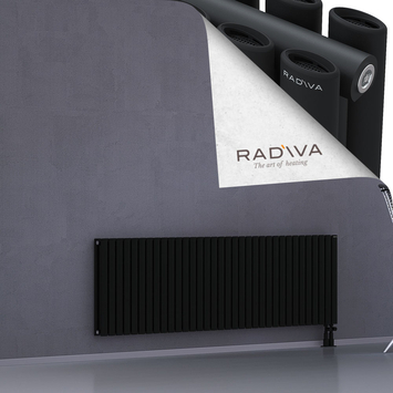 Tano Aluminium Radiator 600x1964 Black - Thumbnail