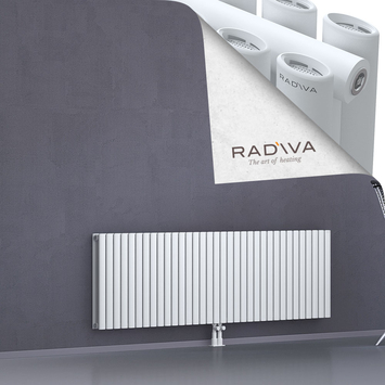 Tano Aluminium Radiator 600x1964 White - Thumbnail