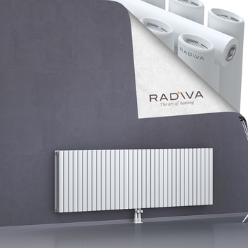 Tano Aluminium Radiator 600x2022 White - Thumbnail