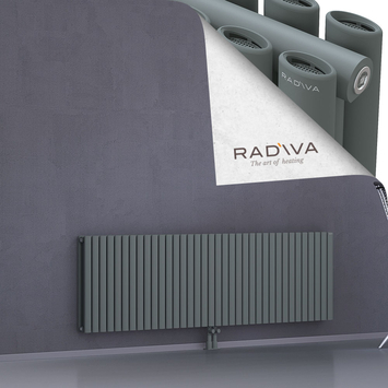 Tano Aluminium Radiator 600x2080 Anthracite - Thumbnail