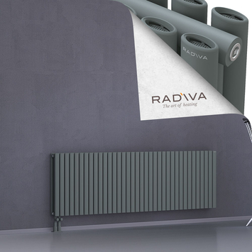 Tano Aluminium Radiator 600x2080 Anthracite - Thumbnail