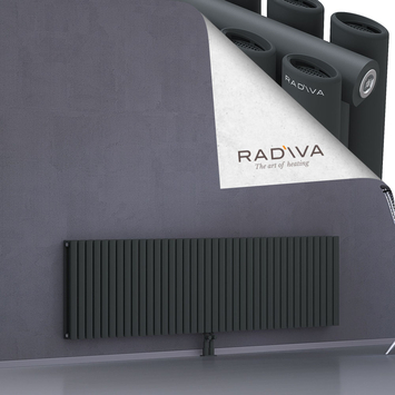 Tano Aluminium Radiator 600x2196 Dark Anthracite - Thumbnail