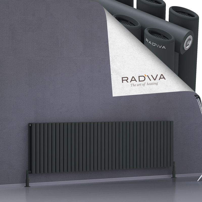 Tano Aluminium Radiator 600x2254 Dark Anthracite