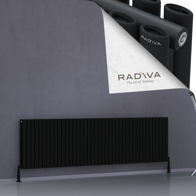 Tano Aluminium Radiator 600x2370 Black