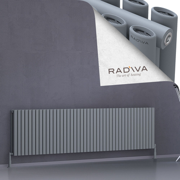 Tano Aluminium Radiator 600x2486 Grey - Thumbnail