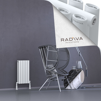 Tano Aluminium Radiator 600x340 White - Thumbnail