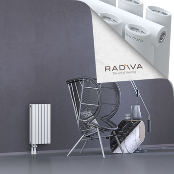 Tano Aluminium Radiator 600x340 White - Thumbnail