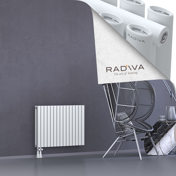 Tano Aluminium Radiator 600x862 White - Thumbnail