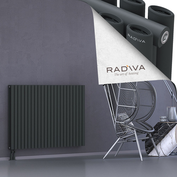 Tano Aluminium Radiator 900x1326 Dark Anthracite - Thumbnail