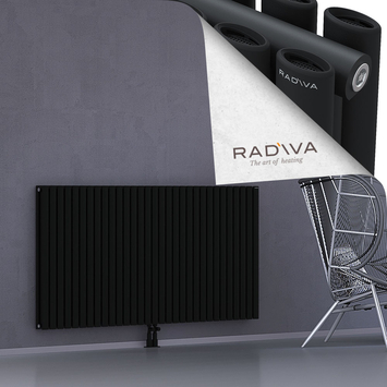 Tano Aluminium Radiator 900x1790 Black - Thumbnail