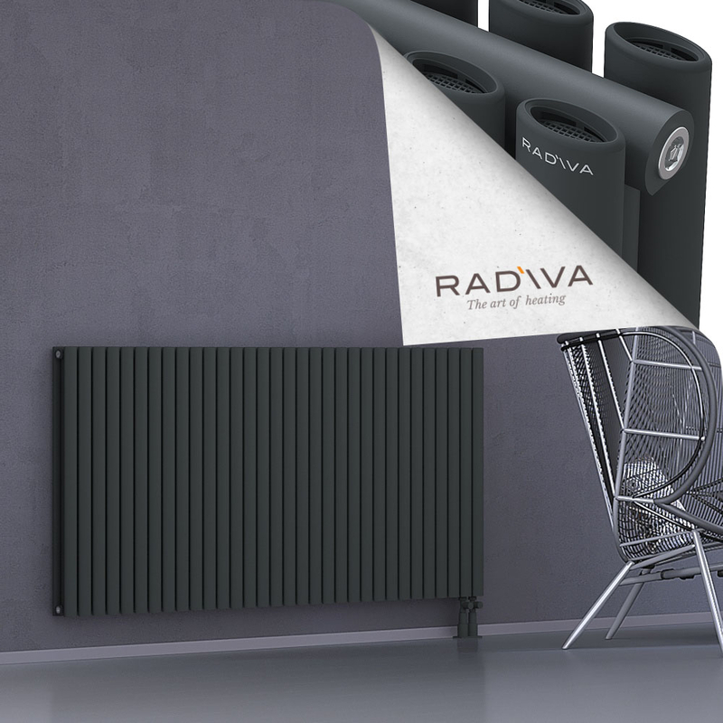 Tano Aluminium Radiator 900x1848 Dark Anthracite