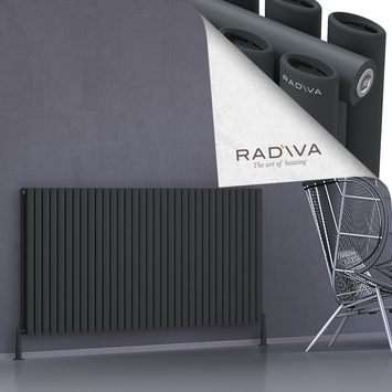 Tano Aluminium Radiator 900x1906 Dark Anthracite - Thumbnail