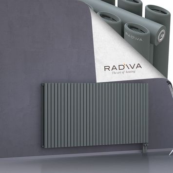 Tano Aluminium Radiator 900x1964 Anthracite - Thumbnail