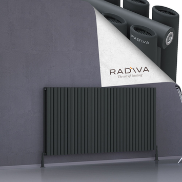 Tano Aluminium Radiator 900x1964 Dark Anthracite - Thumbnail