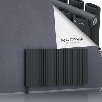 Tano Aluminium Radiator 900x1964 Dark Anthracite - Thumbnail