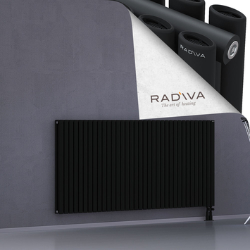 Tano Aluminium Radiator 900x2022 Black - Thumbnail