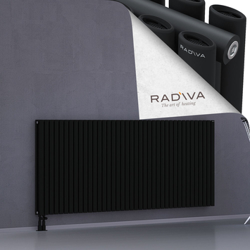 Tano Aluminium Radiator 900x2254 Black - Thumbnail