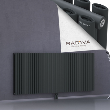 Tano Aluminium Radiator 900x2312 Dark Anthracite - Thumbnail