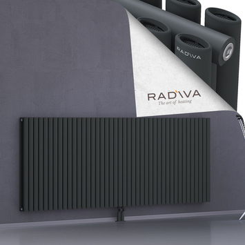 Tano Aluminium Radiator 900x2428 Dark Anthracite - Thumbnail